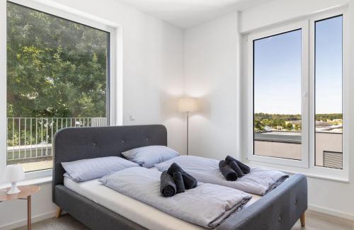 Rheinstetten Hotel | LivingBoxx Karlsruhe - Messe I neuwertige Apartments mit Küche