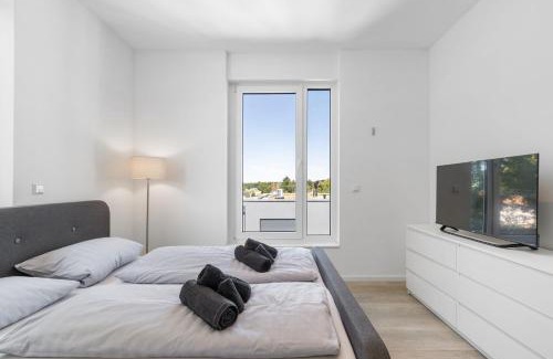 Rheinstetten Hotel | LivingBoxx Karlsruhe - Messe I neuwertige Apartments mit Küche