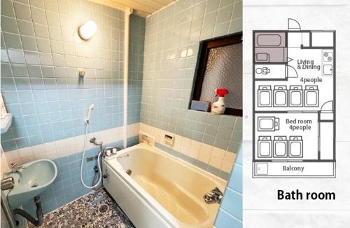 Kobe City Centre Apartment | LN06 三宮中心8名まで宿泊可能! 交通至便! Sannomiya Base1