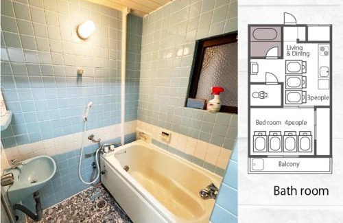Kobe City Centre Apartment | LN09 三宮中心! 7名まで宿泊可能! 交通至便! Sannomiya Base 4 ドンキホーテ付近