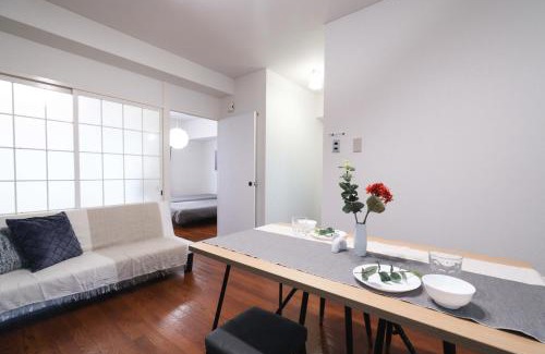 Kobe City Centre Apartment | LN12 Arietta 三ノ宮駅徒歩10分元町エリアの交通至便貸切2DK room