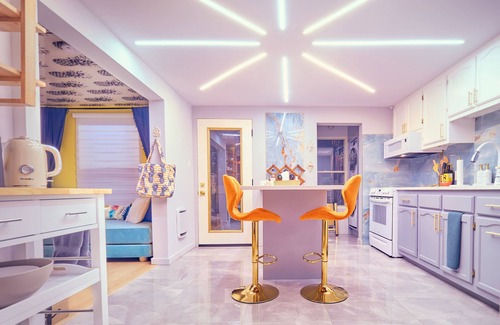 Saint Henri House | Locally Famous, Chic, Upscale + Parking + Backyard