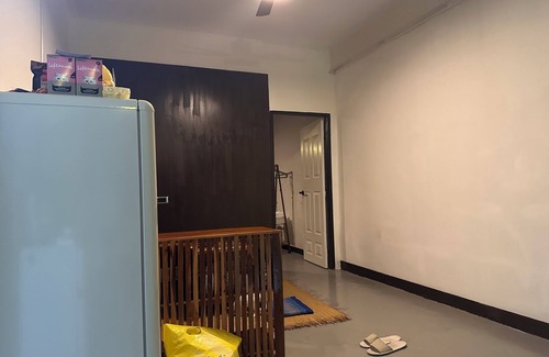 Rama 9 Apartment | Located at CBD Rama 9. Family room with 4 Double Bed (Share bath)
