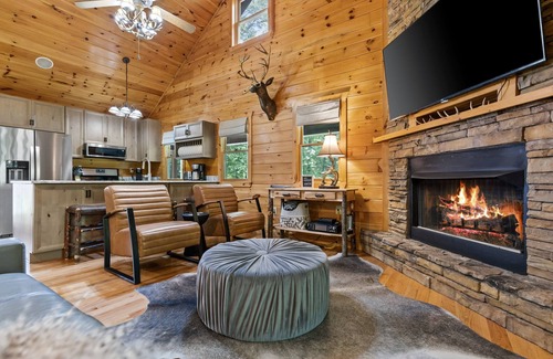 Blue Ridge Cabin | Location, Location, Location! Close to Lake, Hiking, Downtown, and Restaurants