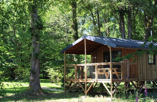 Crouy-sur-Cosson Ski Chalet | lodge on stilts 2 swimming pools in Sologne near Chambord