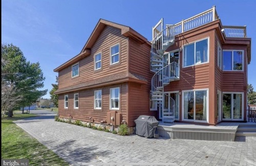 Ocean View House | Lodge style home w/INDOOR pool/spa, 2 miles to the beach, onsite canal access