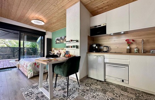Dijon Cottage | Lodge Vitré with Nordic bath for an unusual night in Dijon