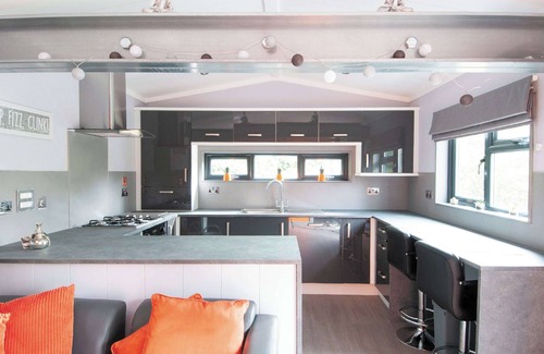 Low Newton Ski Chalet | Lodge with one double with TV.