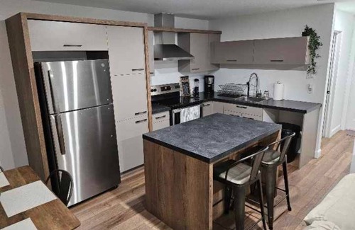 Saint-Gabriel-de-Valcartier Apartment | Loft and relaxation in nature
