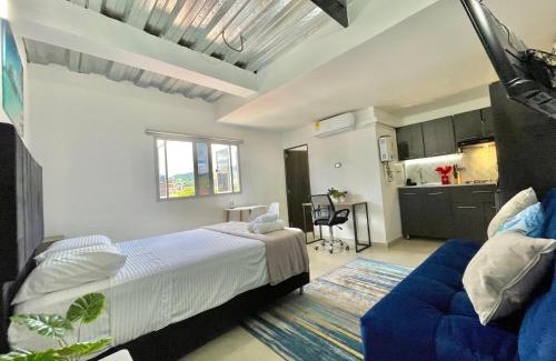 Laureles Apartment | Loft Boutique Rooftop I Gym I Laureles I MedView