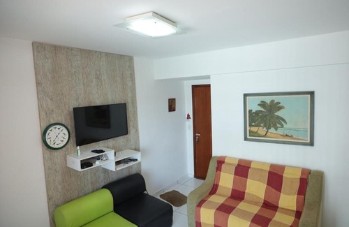 Vila Nova Apartment | Loft c varanda e localizacao ideal a 650m da praia