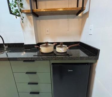 Centro Apartment | LOFT Estiloso na Praia da Vila - Centro