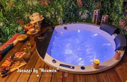 Jacquard - Prefecture Apartment | Loft "Havana Spa" Cuba Jacuzzi Sauna Bar à cocktails