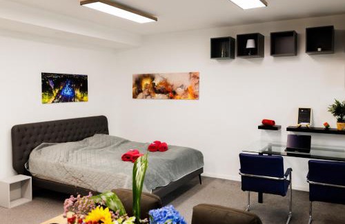 Bad Hersfeld Apartment | Loft im Zentrum von Bad Hersfeld mit modernem Design und offenem Wohnkonzept "Badestube"