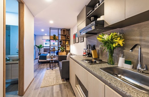 Zona Rosa Apartment | Loft in 85 st w/Fast Wi-fi, Great Location & View