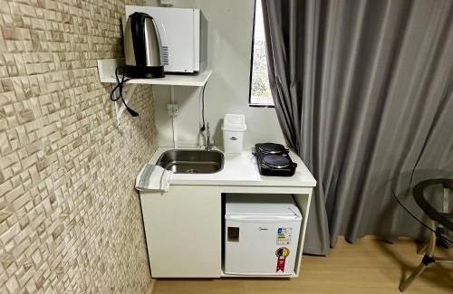 Esplanada Apartment | Loft Lux SM 12 (Smart TV, Ar condicionado, Cozinha)