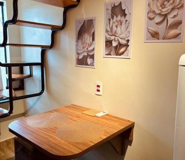 Santa Cruz Apartment | Loft novo, colchões com massagem, mobiliado e aconchegante