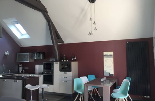 Azay-le-Rideau Apartment | LOFT P'TITE POMME with SPA
