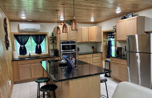 East Tawas House | Loft Style Cottage, Lake Huron Views, and Sandy Beach Access