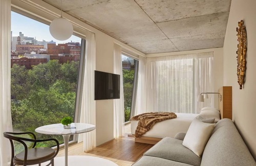 Bowery Hotel | Loft with Great View, Public - NY, Artspace, Prime New York City Location
