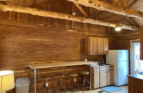 Prairie Lea Cabin | Log Cabin 3 at Son's Blue River Camp