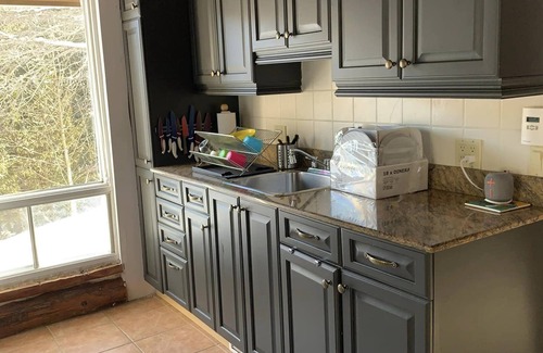 Duhamel Cabin | Log Cabin Getaway - rustic-chic - waterfront, dock, firepit & indoor fireplace!