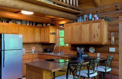 Richville Cabin | Log cabin in the woods with Marion Lake access in Otter Tail County.