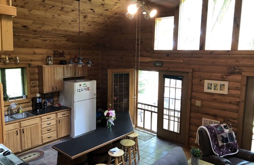 LaPorte Cabin | Log Cabin on Garfield Lake near Walker MN