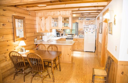 Rangeley Cabin | Log Cabin on North Shore of Beautiful Rangeley Lake