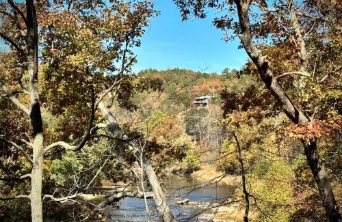 Great Cacapon House | Log Cabin w Fireplace EV Station Solar Powered