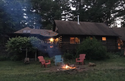 Cochecton Cabin | Log Cabin with Hot Tub, Sauna, Private Pond, 23 acres - 4.6 mi to Bethel Woods