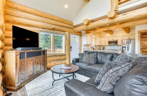 Sunny Slope House | Log Cabin with Wraparound Deck in Breckenridge!