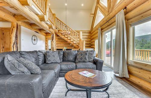 Sunny Slope House | Log Cabin with Wraparound Deck in Breckenridge!