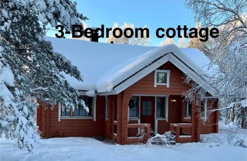 Rovaniemi Villa | Log cottages in 10 min from Santa Claus Village-Sauna&FreeParking
