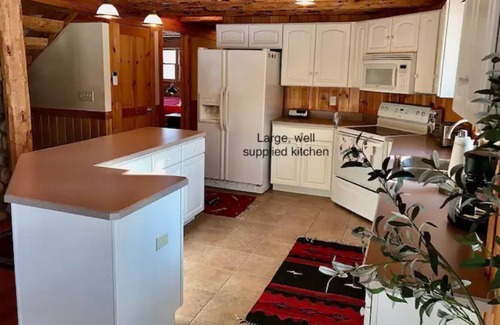 Wellesley Island House | Log Home on 13th fairway for golfers, hikers, nature lovers!