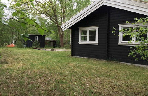 Nykobing Sjaelland House | Log house near a child-friendly sandy beach