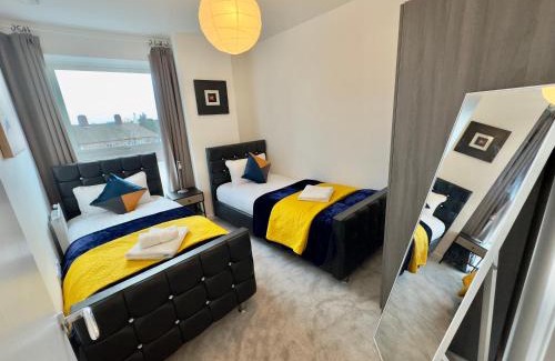 Royal Docks Apartment | London Excel 2 Bedrooms 2 Bath, Parking, Supper Wifi, Dockland, O2 Arena, Cable Car