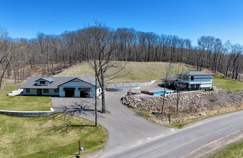 Brill House | Long Lake Retreat-Heated Pool/Hot Tub-Multi-Family Haven-Long Lake Frontage