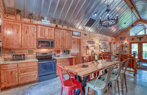 Marble Falls House | Longhorn Cove: Rustic Retreat by the Water Awaits!