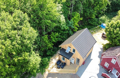 Risor House | Look forward to a great time with the family in this vacation home with fjord view!