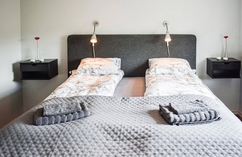 Soderkoping House | Look forward to a lovely vacation in this appealing vacation home with outdoor hot tub.