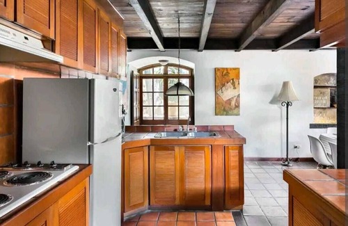 Antigua Guatemala Villa | Look up at the stars as you lie on the sofa in this loft apartment