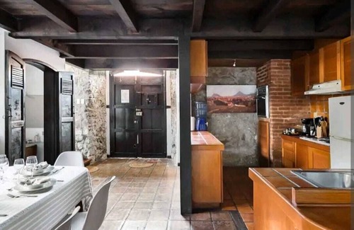 Antigua Guatemala Villa | Look up at the stars as you lie on the sofa in this loft apartment