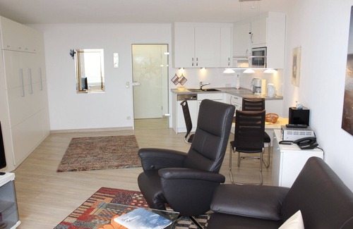 Duhnen Apartment | Lord Nelson App.705-40m² vacation apartment in Döse, close to the beach, swimming pool and sauna