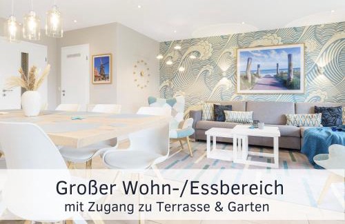 Burg auf Fehmarn Apartment | Lotsendeck Fehmarn mit Terrasse & Garten, barrierearm