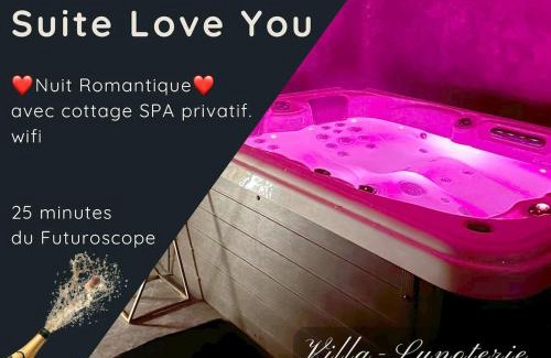 Oyre Apartment | Love You Suite Romantique Spa 25min du futuroscope