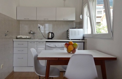 Lazi Condo | Lovely 1BR flat w/panoramic terrace over Budva Bay