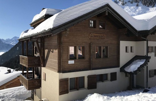 Riederalp Apartment | Lovely apartment for 6 people with WIFI, TV and balcony