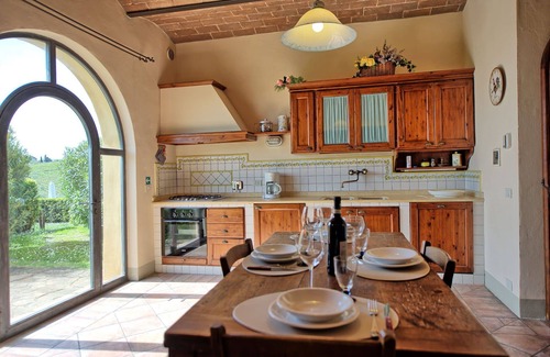 Tavarnelle Val di Pesa Apartment | Lovely apartment with A/C, WIFI, pool, panoramic view and parking, close to Greve In Chianti