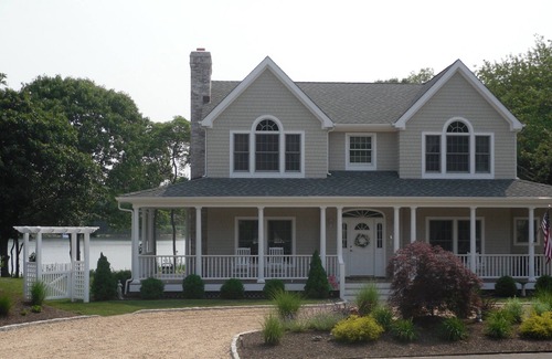 Menantic Creek House | Lovely home by the sea with dock and heated Gunite pool!